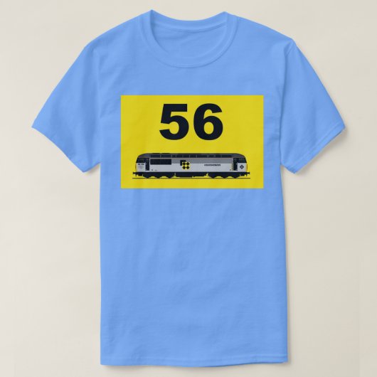 Klasse 56 locomotief 1 t-shirt (Design voorkant)