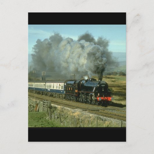 Klasse 5 Nr. 5407 kruist de andere_Steamtreinen Briefkaart (Voorkant)