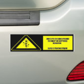 KLASSE 5 PROTON STREAM BUMPERSTICKER (Op auto)