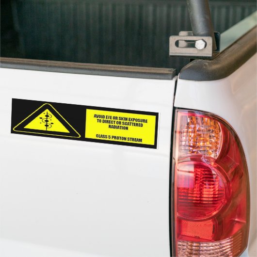 KLASSE 5 PROTON STREAM BUMPERSTICKER (Op Truck)