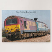 Klasse 67  dieselloco 67022 personaliseer legpuzzel (Horizontaal)