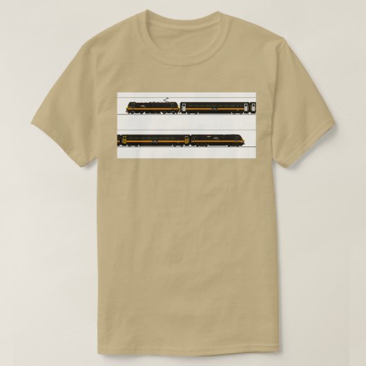KLASSE 90 GRAND CENTRAAL LOCOMOTIVE EXPRESS T-SHIRT (Design voorkant)