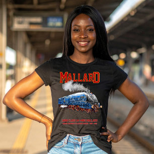 Klasse A4 Mallard - Snelste Stoomlocomotief ter We T-shirt