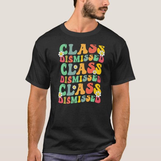 Klasse Afgewezen lerarenopleiding duur schooljaar T-shirt (Voorkant)