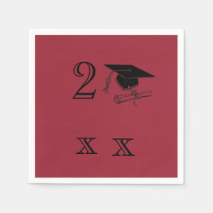 Klasse Afstudeerder Ideeën Pet Diploma Napkins Servet