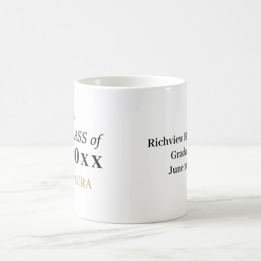 Klasse Afstuderen Koffiemok (Center)