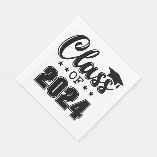 Klasse Afstuderen Servet (Hoek)