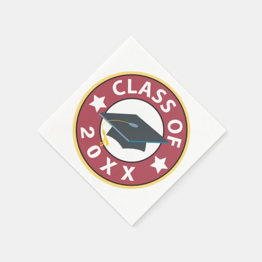 Klasse Afstuderen Servet (Hoek)