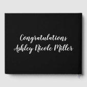 Klasse afstuderen van het gastboek 2021 gastenboek (Achterkant)