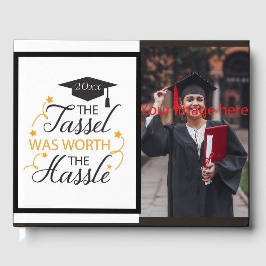 Klasse afstuderen van het gastboek 2021 gastenboek (Voorkant)