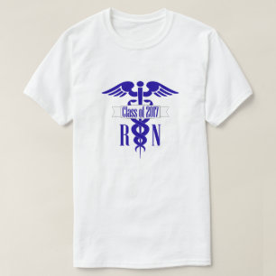 Klasse Afstuderen verpleegschool 2017 Afstuderen T-shirt