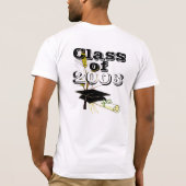 Klasse Afstuderen Wijzigen in huidig jaar T-shirt (Achterkant)