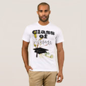 Klasse Afstuderen Wijzigen in huidig jaar T-shirt (Voorkant volledig)