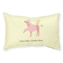 Klasse als Poodle Moeder Hond Bed