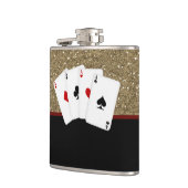Klasse Azen Poker Heupfles (Links)