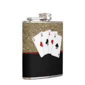 Klasse Azen Poker Heupfles (Rechts)