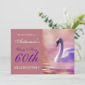 KLASSE BIJ 60 INVITE KAART (Staand voorkant)