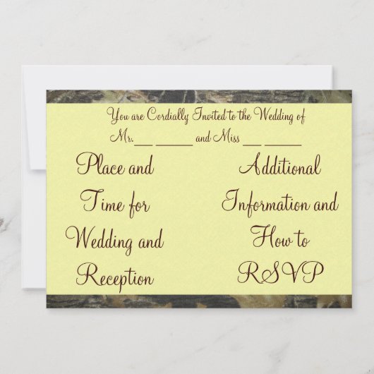 Klasse Boer Kaart (Achterkant)