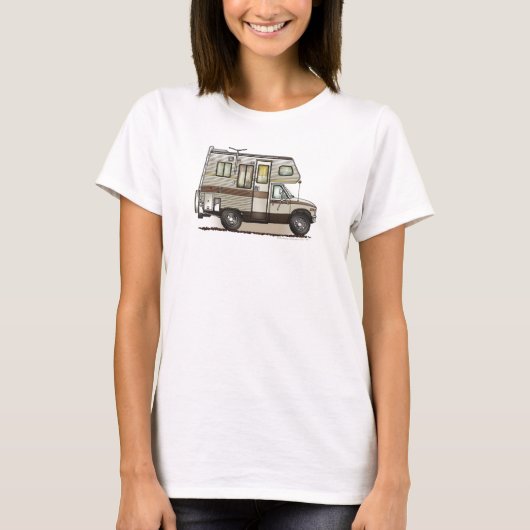 Klasse C Camper RV Apparel T-shirt (Voorkant)