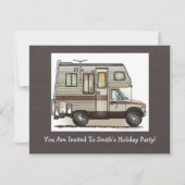 Klasse C Camper RV Magnets Kaart (Voorkant)