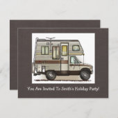 Klasse C Camper RV Magnets Kaart (Voorkant / Achterkant)