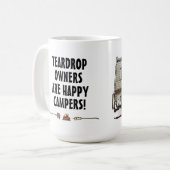 Klasse C Camper RV Magnets Koffiemok (Voorkant links)