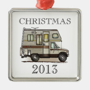 Klasse C Camper RV Magnets Metalen Ornament