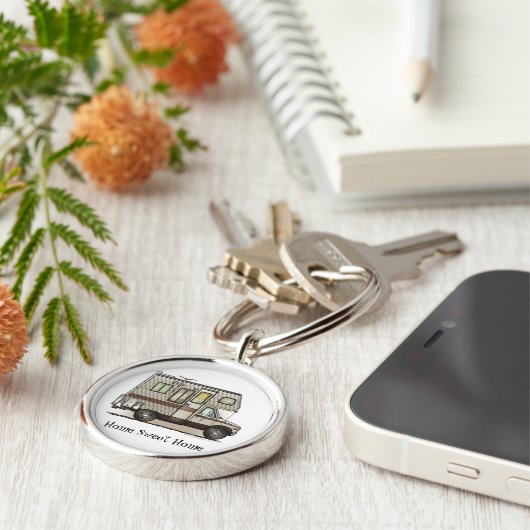 Klasse C Camper RV Magnets Sleutelhanger (Zijkant)