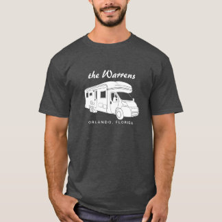 Klasse C Motorhome Silhouette Graphic T-shirt