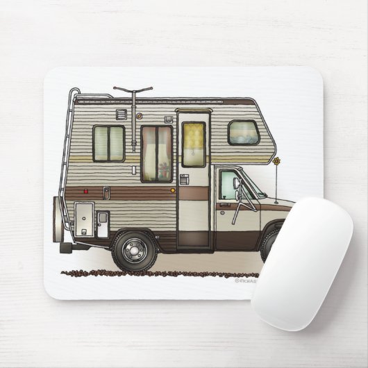 Klasse C Muismat van Camper RV (Met muis)