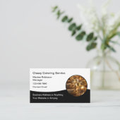 Klasse Catering Luxe Visitekaartjes (Staand voorkant)