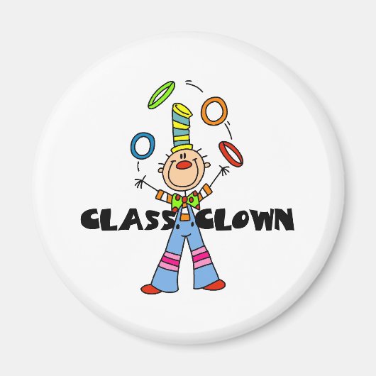 Klasse Clown Magneet (Voorkant)