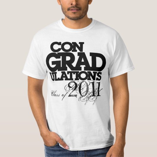 Klasse ConGRADuleringen van 2011 T-shirt 2 (Voorkant)