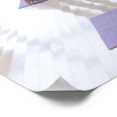 klasse die yoga met instructeur in een oefent poster (Hoek)