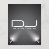 Klasse DJ-feest Flyer (Voorkant)