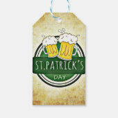 Klasse Elegante Ierse St. Patrick's Dag Cadeaulabel (Achterkant)