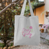 Klasse en ordinaire roze roos   tote bag