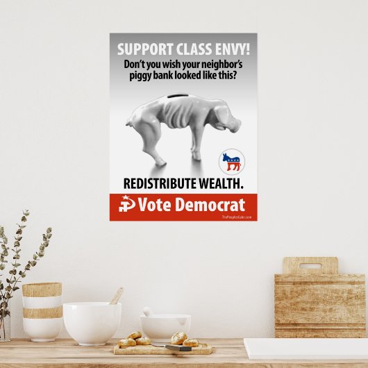 Klasse Envy - Piggy Bank: het Poster van het prote (Keuken)