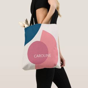 Klasse Funky Middeneeuwse Abstracte Cirkels Patroo Tote Bag