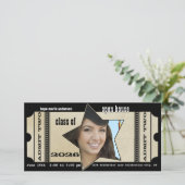 Klasse Graduation Party OPEN House Invitation (Staand voorkant)