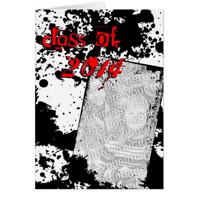 klasse grunge afstudeerder van 2014 (Voorkant)