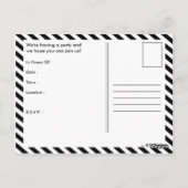 klasse grunge afstudeerder van 2015 briefkaart (Achterkant)