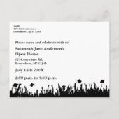 Klasse Hoger Afstuderen Open House Aankondigingskaart (Achterkant)