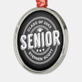 Klasse Hogere Afstuderen persoonlijk Afstuderen Metalen Ornament (Links)