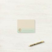 Klasse Iers geluks shamrock - gepersonaliseerd Post-it® Notes (Op bureau)