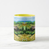 KLASSE IN CHIANTI LANDSCAPE, GEEL STROOMGEBIEDEN MOK (Midden)