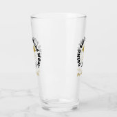 Klasse-Inspirerend Quote-Afstuderen Black Gold Glas (Links)