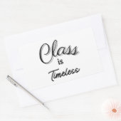 Klasse is tijdloze Sticker (Envelop)