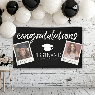 Klasse Jaar Afstuderen 2 Afstuderen Fotocollage Spandoek
