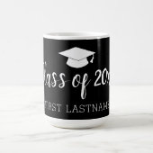 Klasse Jaar en naam - zwart kan kleur veranderen Koffiemok (Center)